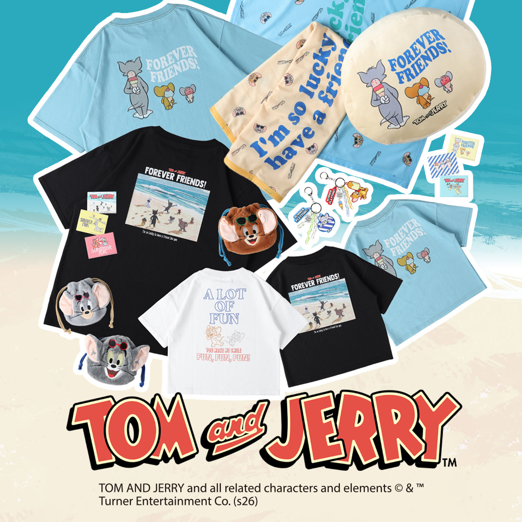 トムとジェリーﾗｲﾄｵﾝ限定アイテム登場